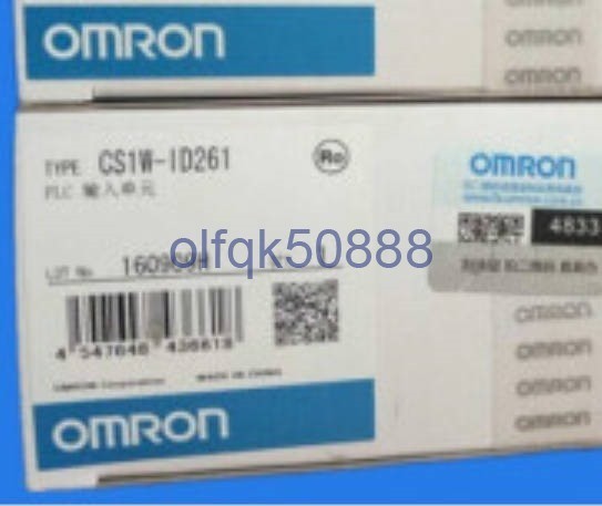 新品◆税込 東京発 代引可◆ OMRON/オムロン 　DC入力ユニット　CS1W-ID261　【６ヶ月保証】_画像1