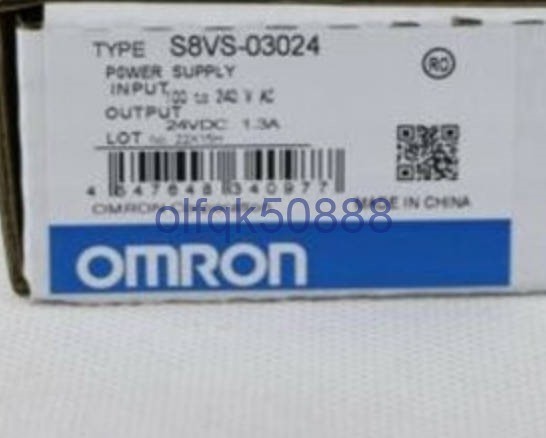 新品◆税込 東京発 代引可◆ OMRON スイッチング・パワーサプライ S8VS-03024【６ヶ月保証】