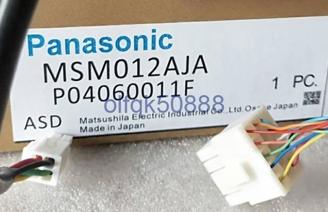 新品◆税込 東京発 代引可◆ Panasonic サーボモーター MSM012AJA 【６ヶ月保証】_画像1