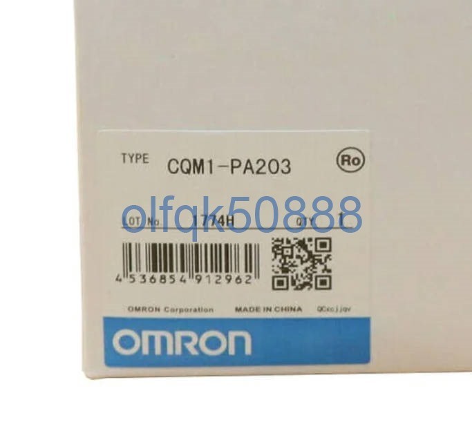 新品◆税込 東京発 代引可◆ OMRON/オムロン 　CQM1-PA203　シーケンサー【６ヶ月保証】_画像1