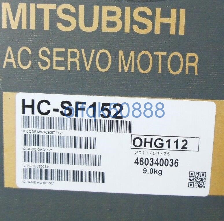 新作グッ 新品【代引☆引取可 【６ヶ月保証】 HC-SF152 三菱 サーボ