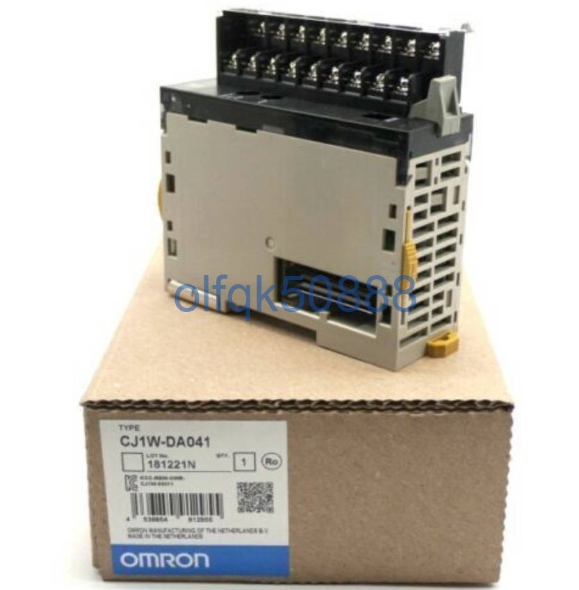 新品◆税込 東京発 代引可◆OMRON/オムロン CJ1W-DA041 アナログ出力ユニット ★【６ヶ月保証】