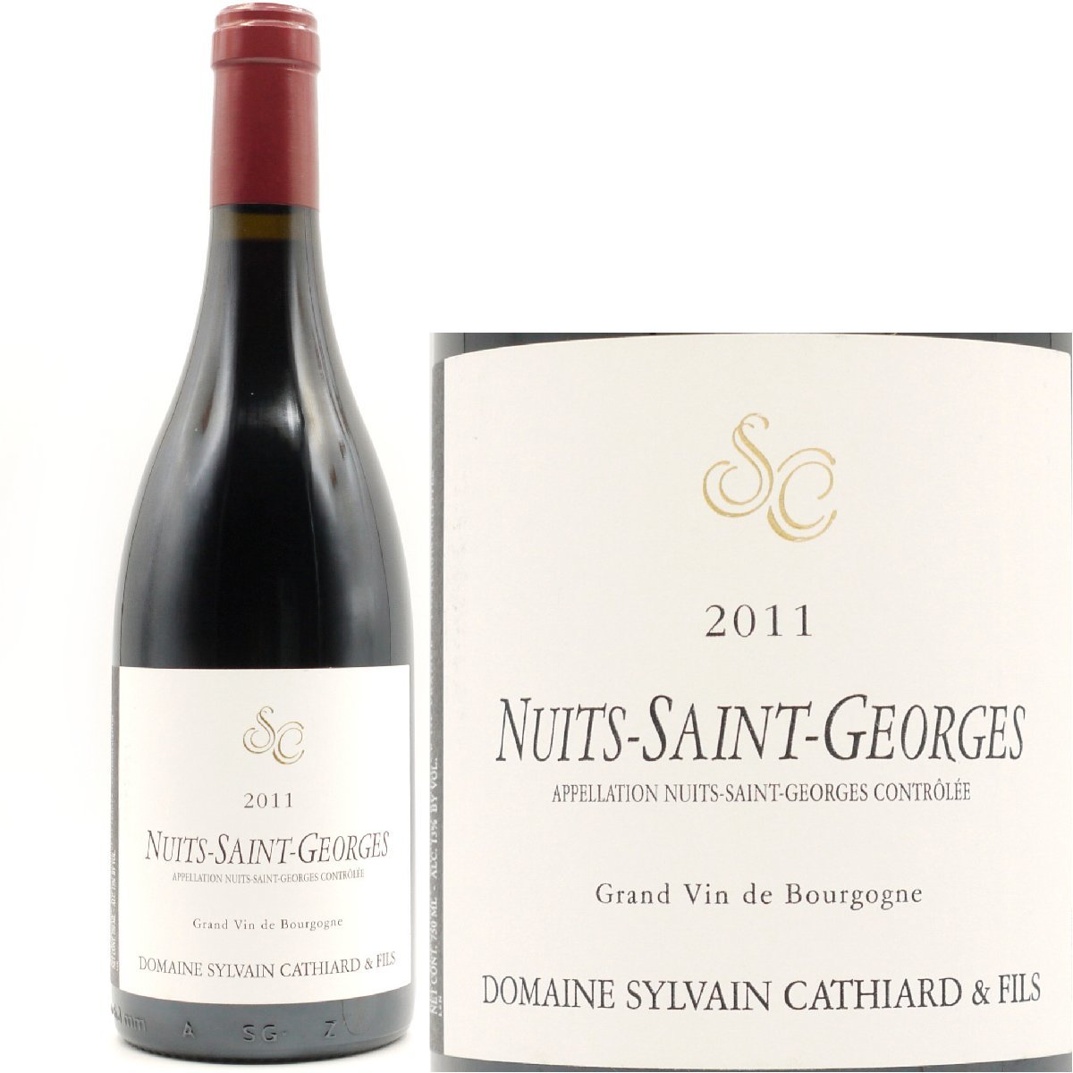 2011 New San George Sylvan Catthear 750ML Burgundy France Red Wine