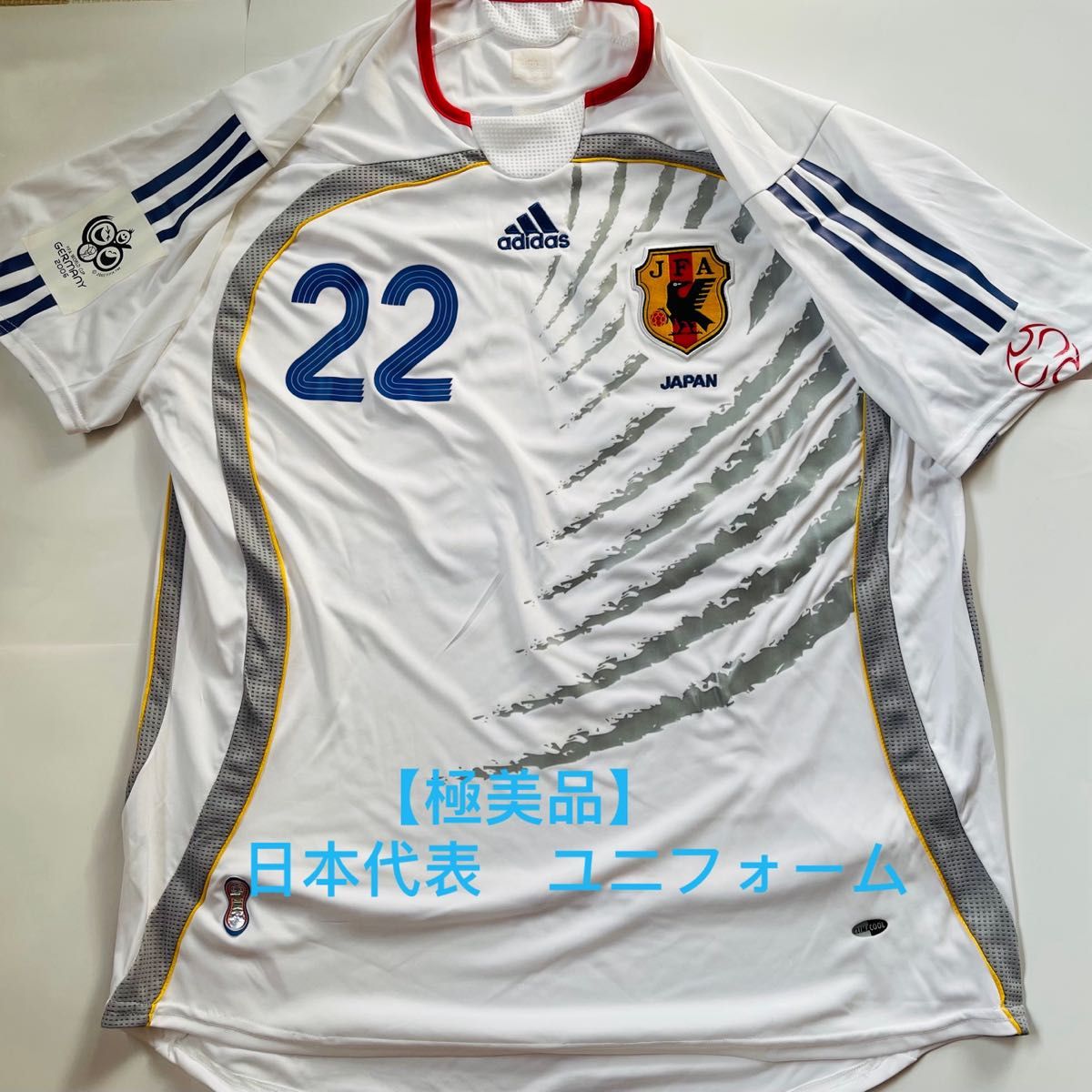 日本代表 ユニフォーム adidas 中澤 佑二 BOMBER ボンバー 横浜マリノス ウェア サムライブルー #22