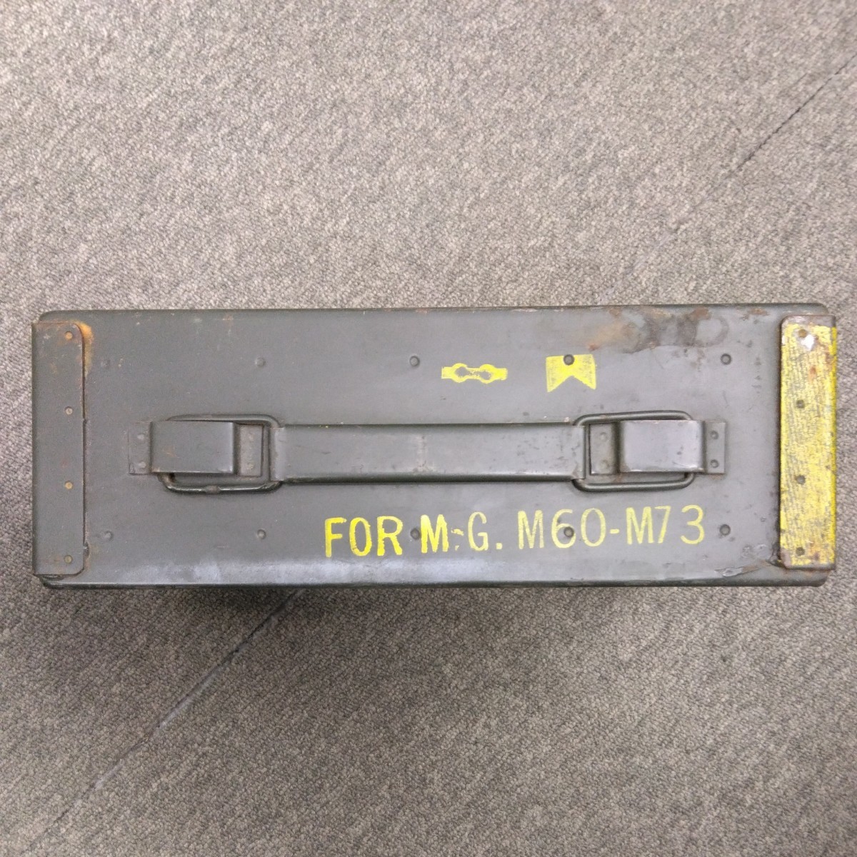 アーモ 弾薬箱 アンモボックス 米軍 ミリタリー　放出品　軍　M60 M73_画像3
