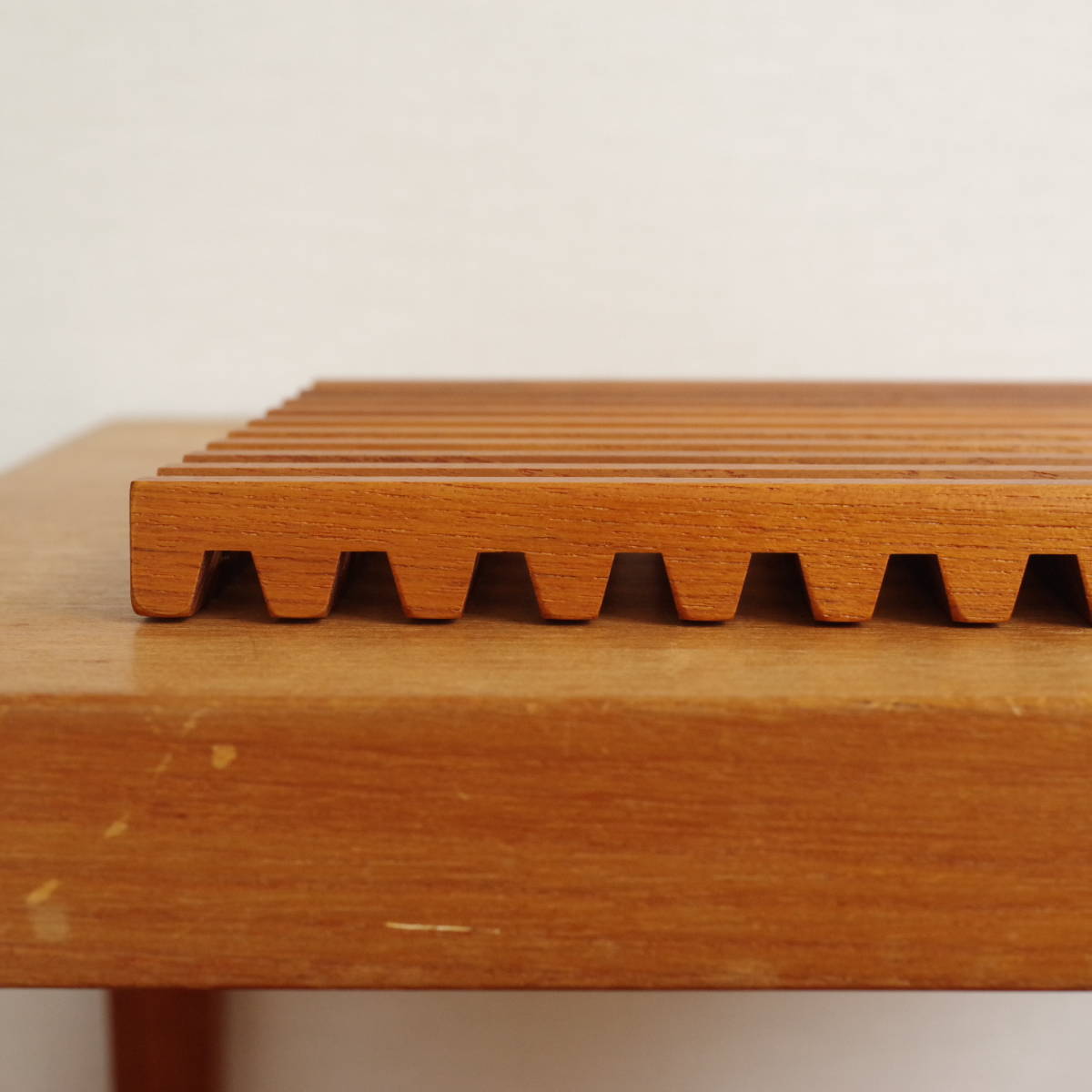 ビンテージ】 Digsmed デンマーク Denmark チーク Teak 鍋敷き ビンテージ】 Digsmed デンマーク Denmark チーク Teak 鍋敷き