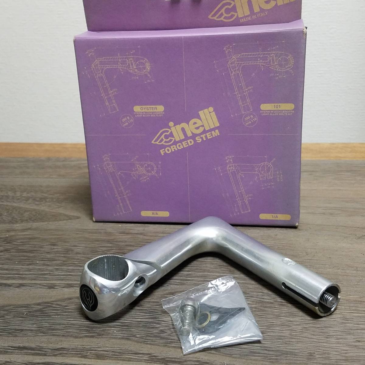 品多く 管01 Cinelli XA ステム 120mm 箱入り 未使用品 / チネリ
