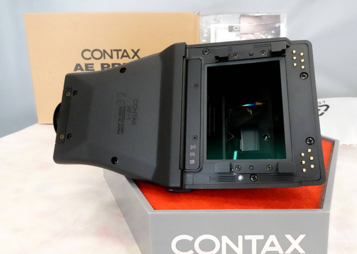 ◆新品 CONTAX645 AEファインダー MF-1 AE PRISM FINDER MF-1 Perfect New in Box ! の画像6