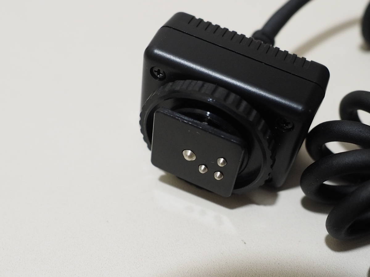 * camera 1422_P5* off flash cable FL-CB05 ( cable only . flash etc. is not attached ) beautiful goods OLYMPUS Olympus ~iiitomo~