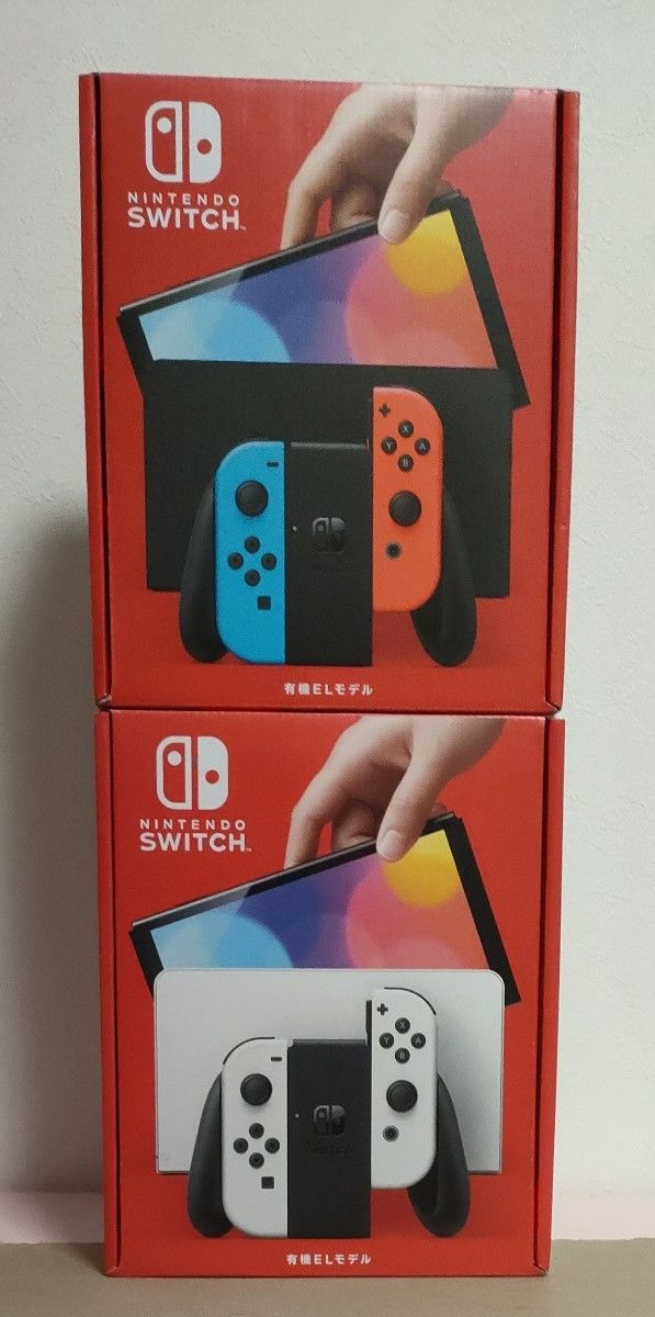 新品未使用品】Nintendo Switch 任天堂スイッチ有機ＥＬ ホワイト