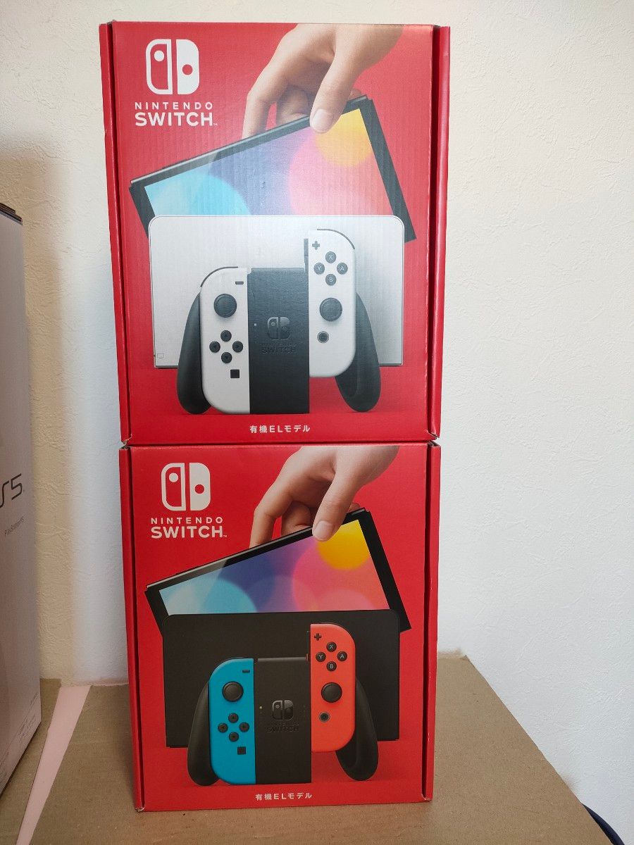 新品未使用品】Nintendo Switch 任天堂スイッチ有機ＥＬ ホワイト