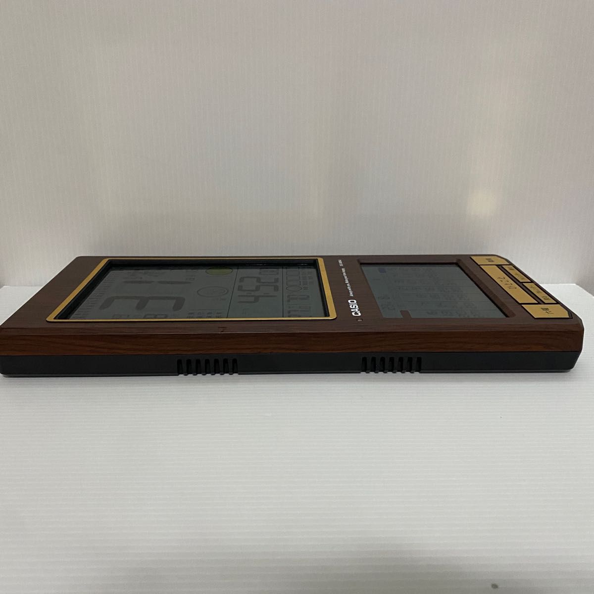 CASIO 多機能カレンダー時計 IDC-900NJ 木調|Yahoo!フリマ(旧 CASIO 多機能カレンダー時計 IDC-900NJ 木調|Yahoo!フリマ(旧