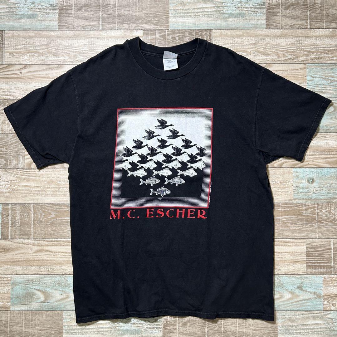菅田将暉さん着 M.C.ESCHER エッシャー Tシャツ vintage XL