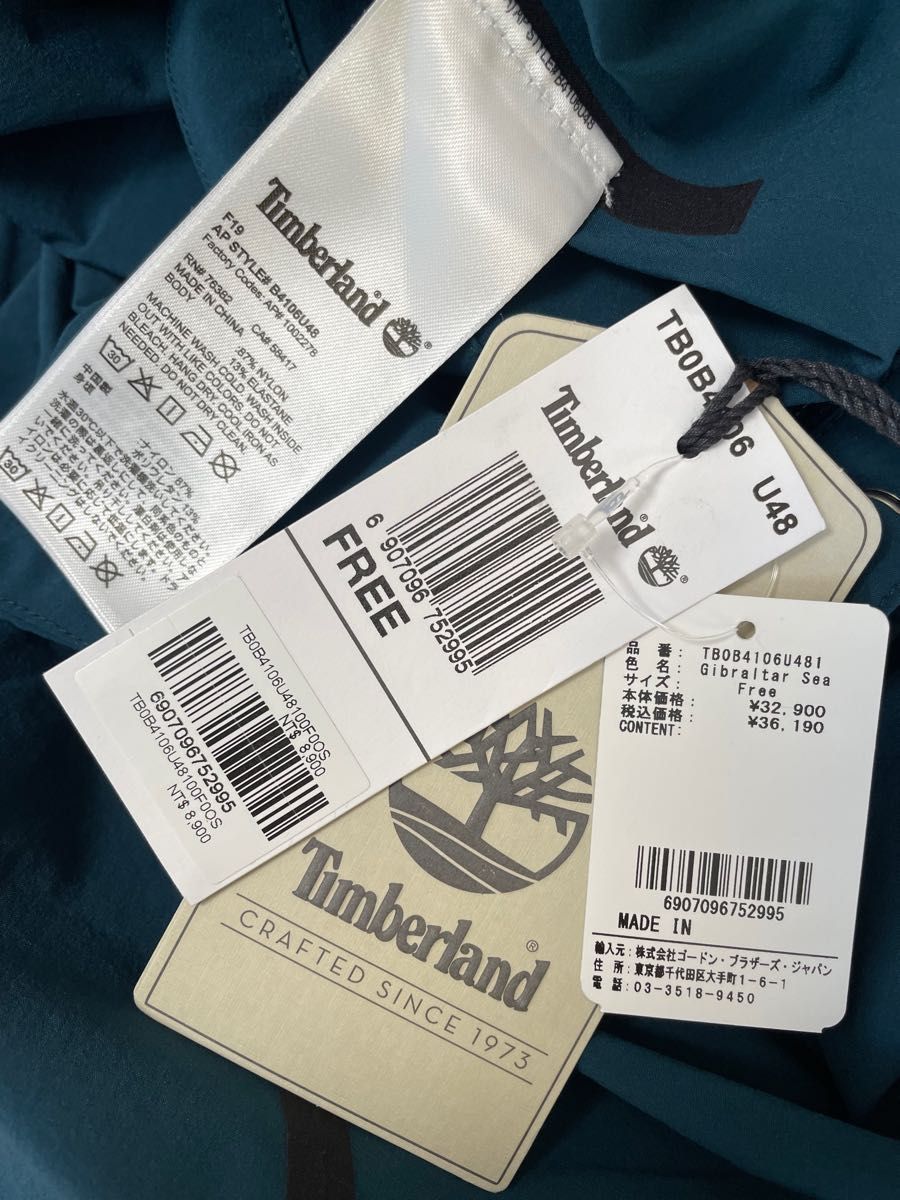 新品】Timberland ティンバーランド レインポンチョ