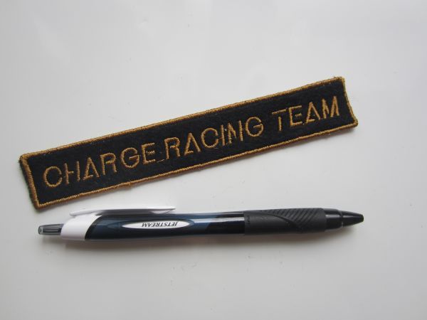 CHARGE RACING TEAM チャージレーシングチーム F1 金 ワッペン/レナウン マツダ 自動車 バイク レーシング スポンサー ⑨ 111_画像5