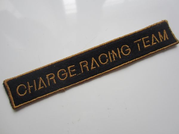 CHARGE RACING TEAM チャージレーシングチーム F1 金 ワッペン/レナウン マツダ 自動車 バイク レーシング スポンサー ⑨ 111_画像2