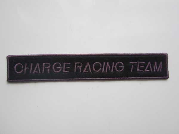 CHARGE RACING TEAM チャージレーシングチーム F1 紫 ワッペン/レナウン マツダ 自動車 バイク レーシング スポンサー ⑨111_画像3