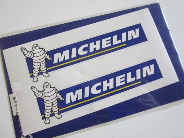 MICHELIN ミシュラン タイヤ ビバンダム 純正ステッカー/デカール 自動車 バイク オートバイ レーシング S58_画像2