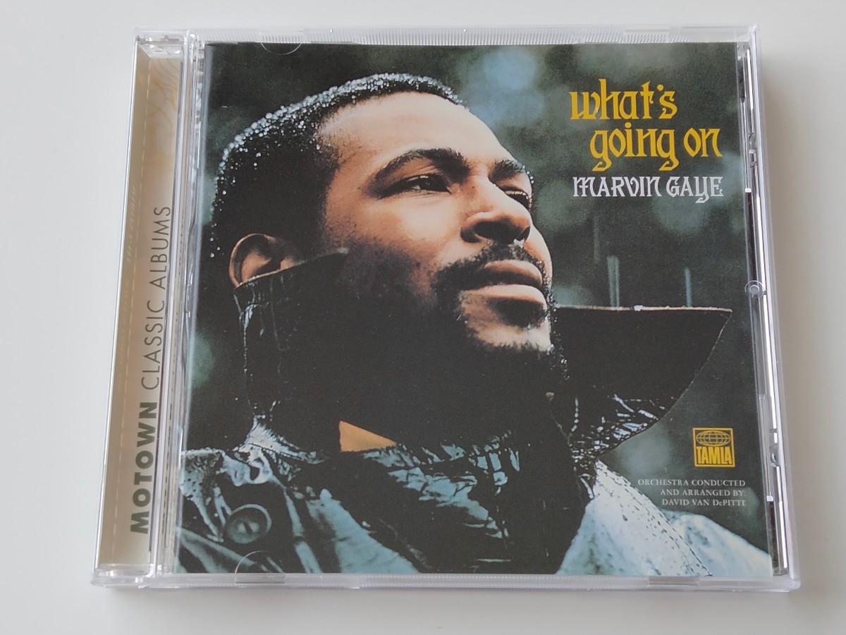 【02年リマスター】Marvin Gaye / What's Goin On +2ボートラCD MOTOWN EU 064022-2 マーヴィン・ゲイ71年作,B-SIDES曲追加,Mercy Mercy Me_画像1