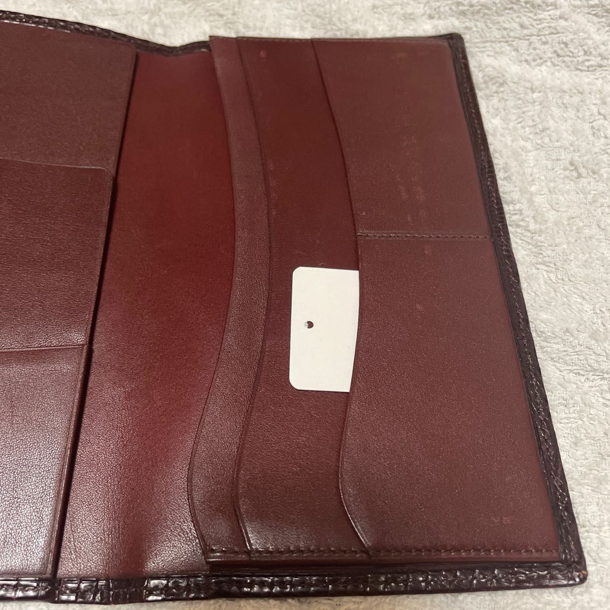 本物 カルティエ Cartier 長財布 リザード 札入れ カルティエ財布　カルティエ　財布　ウォレット　wallet