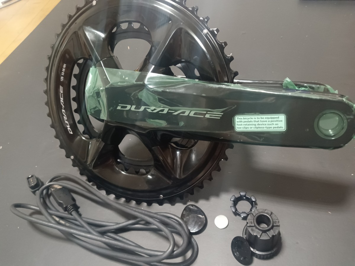 新品未使用品FC-R9200-P DURA-ACE 170mm 52/36T 2x12s パワーメーター