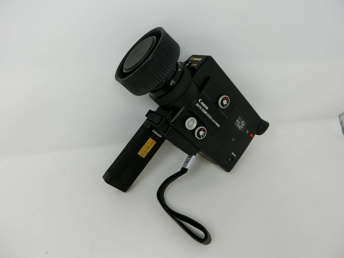 Canon AUTO ZOOM 512XL ELECTRONIC 8mm フィルムカメラ 1:1.2 9.5-47.5