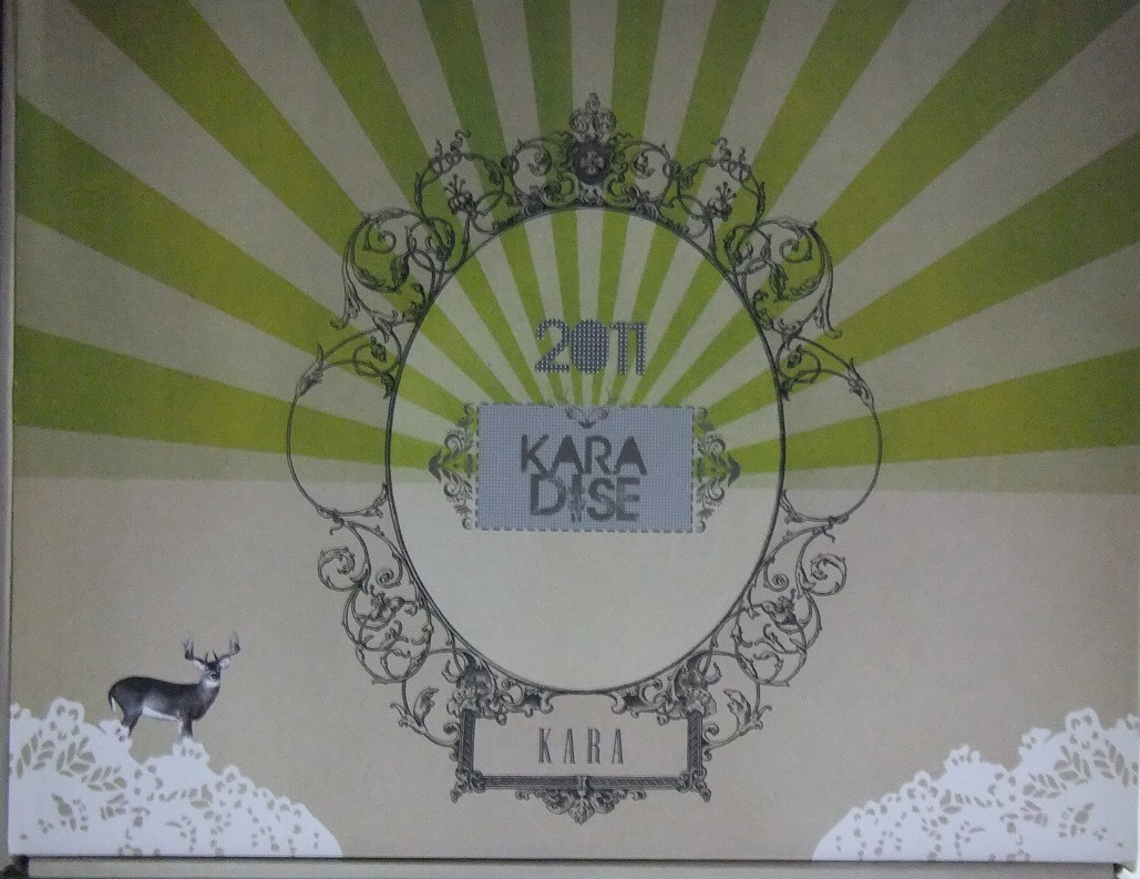 KARA：K-POP　KARA DISE 2011　DVD・ポストイット・マウスパット無し　中古・ジャンク品　_画像1