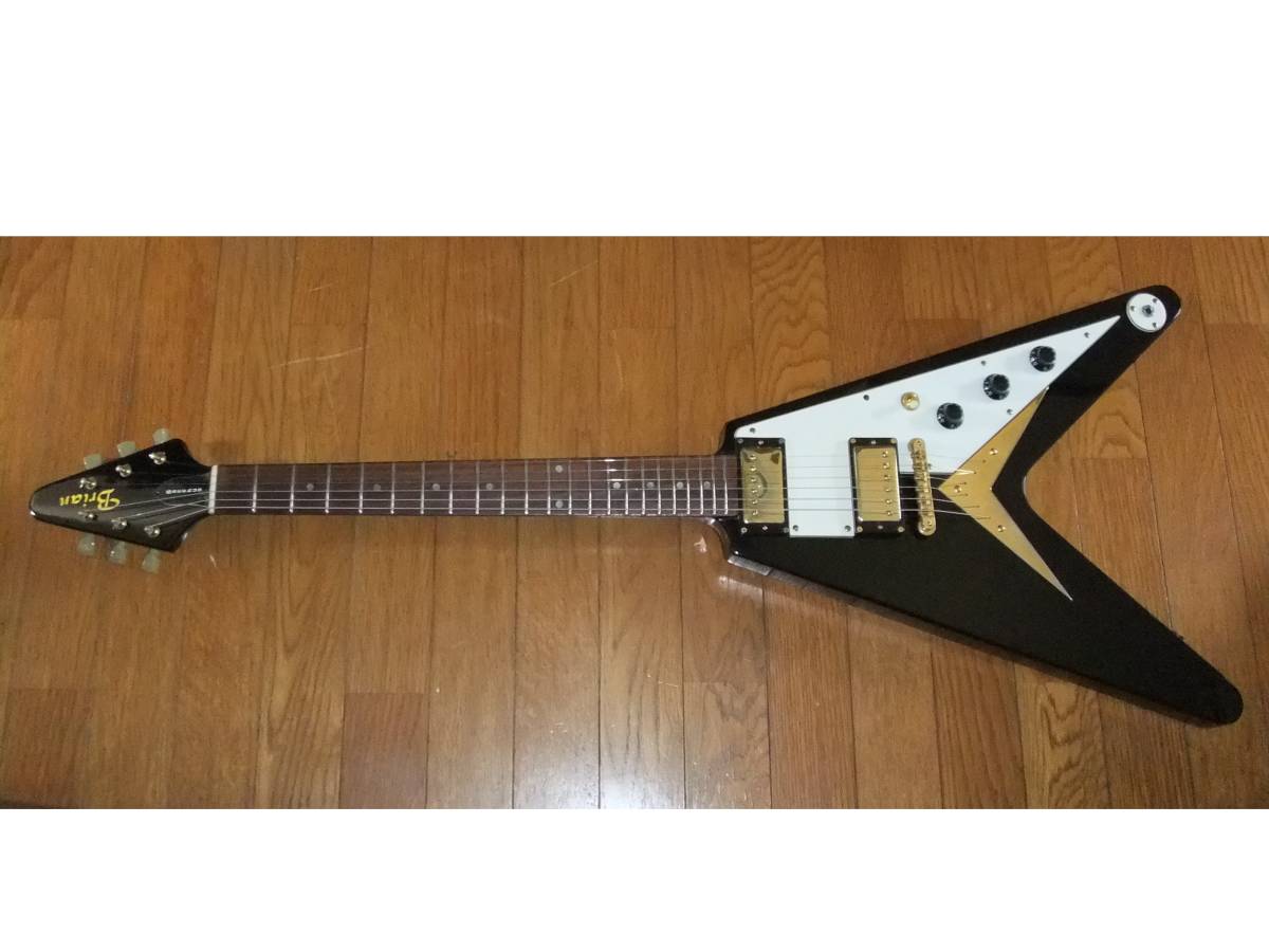 初期 バッカス Brian by Bacchus 極上美品! 1958 Flying V 初期 ディープジョイント 超軽量! ブライアン FV フライングV GIBSON ギブソン_激レアの58 V系！超カッコイイ！状態抜群！