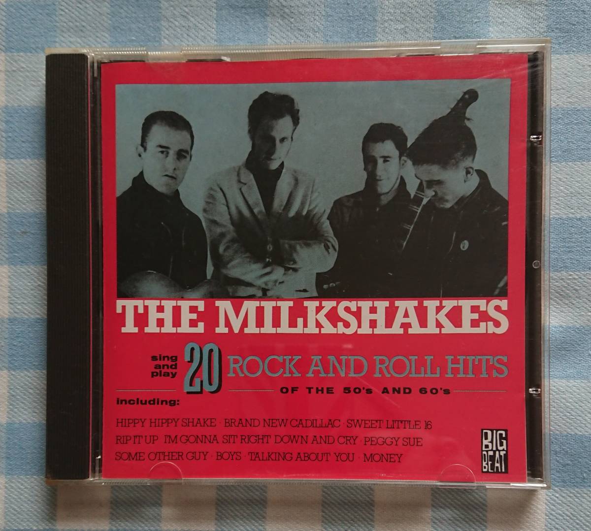 激レア&マニアックCD(新品) THE MILKSHAKERS 【20 ROCK AND ROLL HITS OF THE 50S &　60S】_画像1
