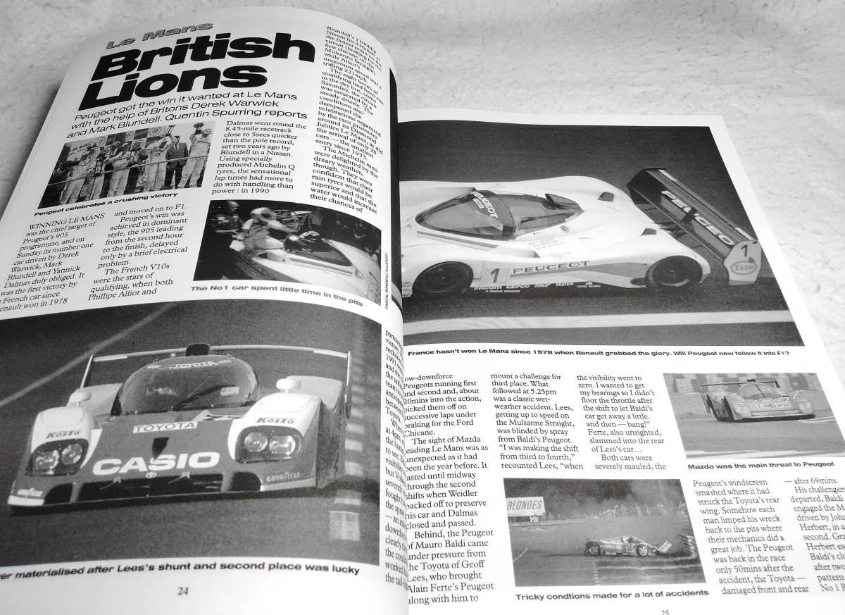 ＜洋書＞ル・マン　1992-1999年：ポルシェとプジョーの時代『LE MANS 'The Porsche & Peugeot Years' 1992-1999』_画像6