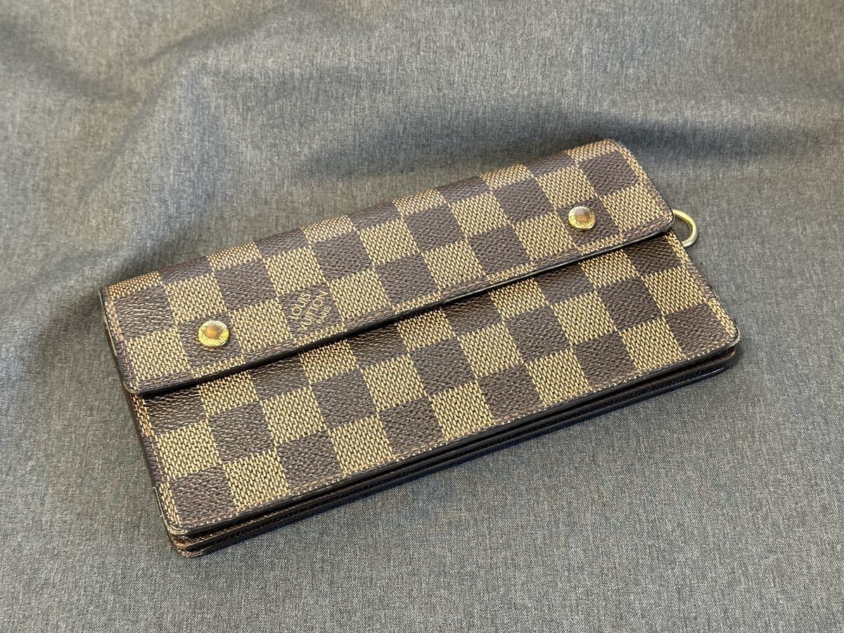 LOUIS VUITTON ルイヴィトンダミエ長財布中古品｜代購幫