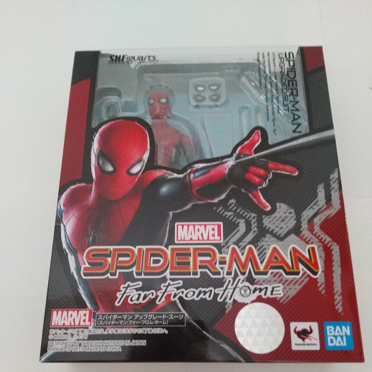  unopened S.H. figuarts Spider-Man up grade suit ( Spider-Man fur *f rom * Home )