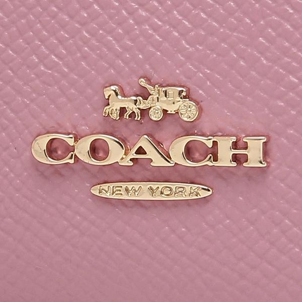 値下げしました！　正規品　新品　送料無料　COACH パスケース ピンク レディース コーチ コインケース パスケース 定期入れ カードケース