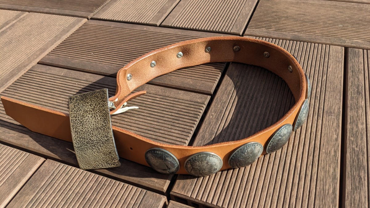 高品質爆買い モルガン カウントアップ ベルト コンチョ 1878-1890年