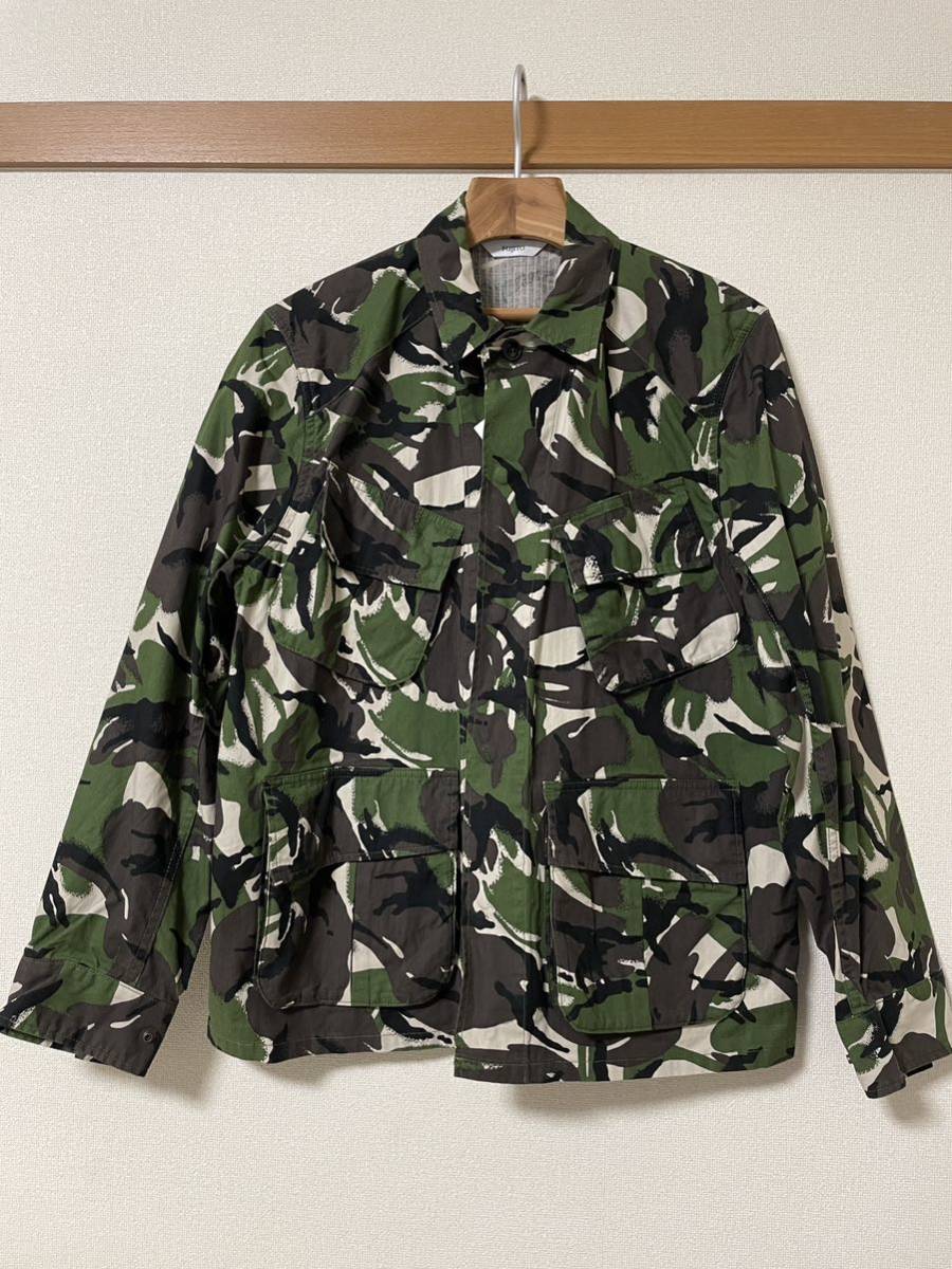 FUJITO フジト jungle fatigue jacket カモ柄 size2(M) 日本製-
