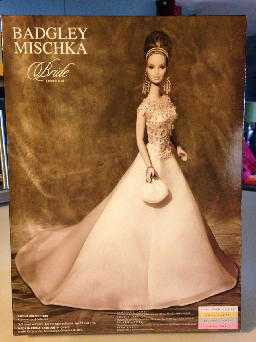 入園入学祝い ミシュカ)Bride◇2003 Mischka(バッジェリー 【Barbie
