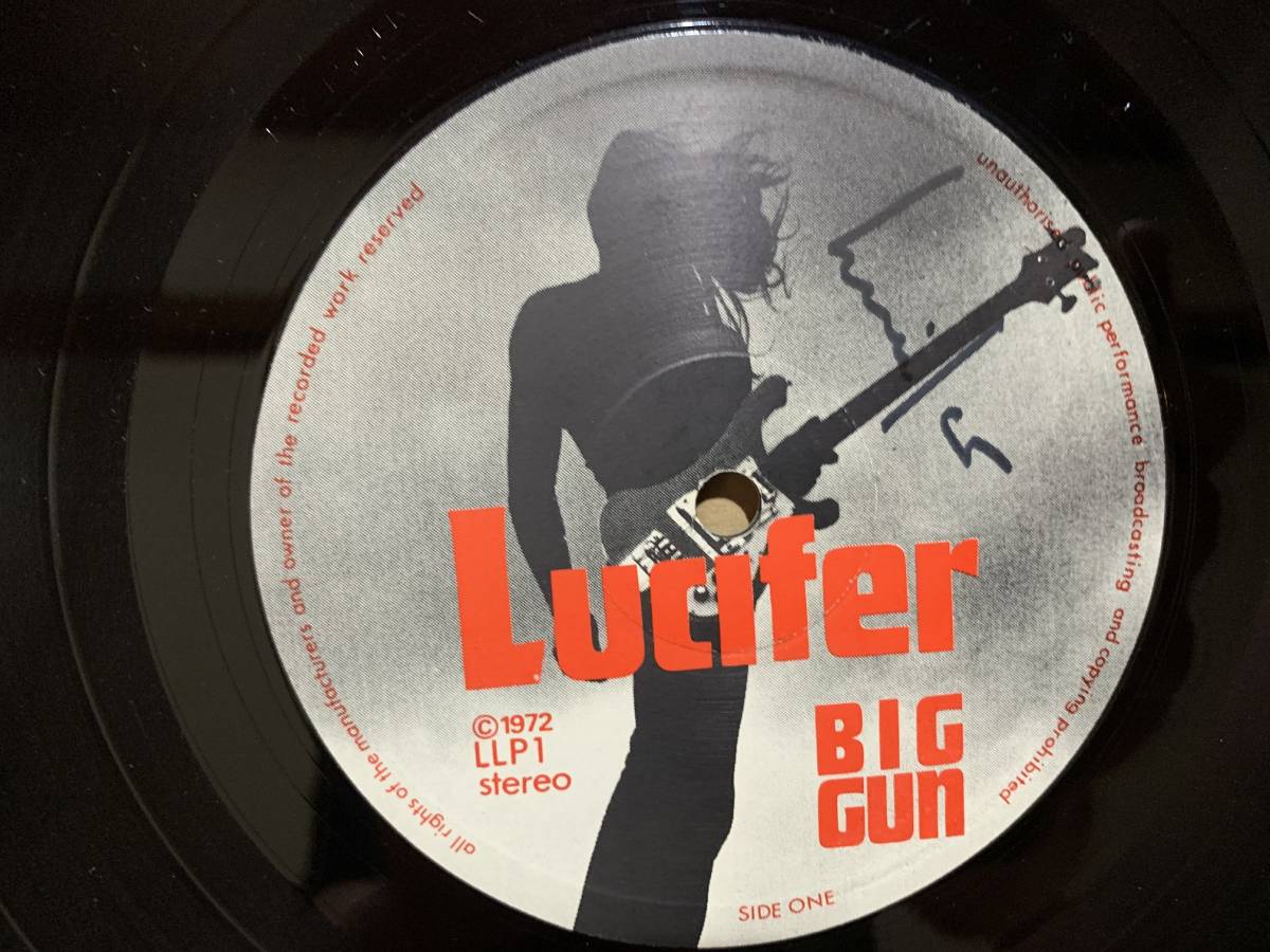 激レアUK原盤　　LUCIFER / BIG GUN _画像2