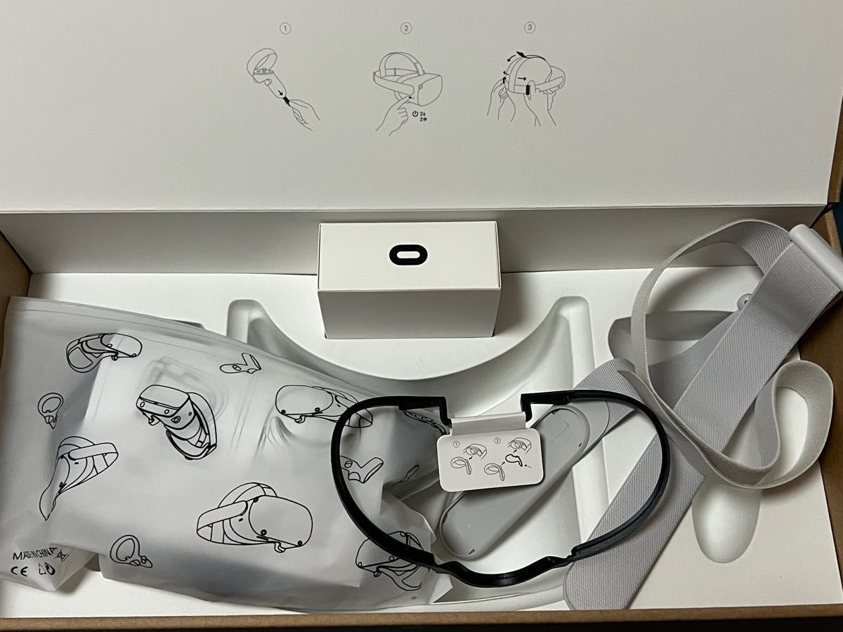 最終価格 Oculus Quest 2 128GB + 純正ケース バッテリー付き