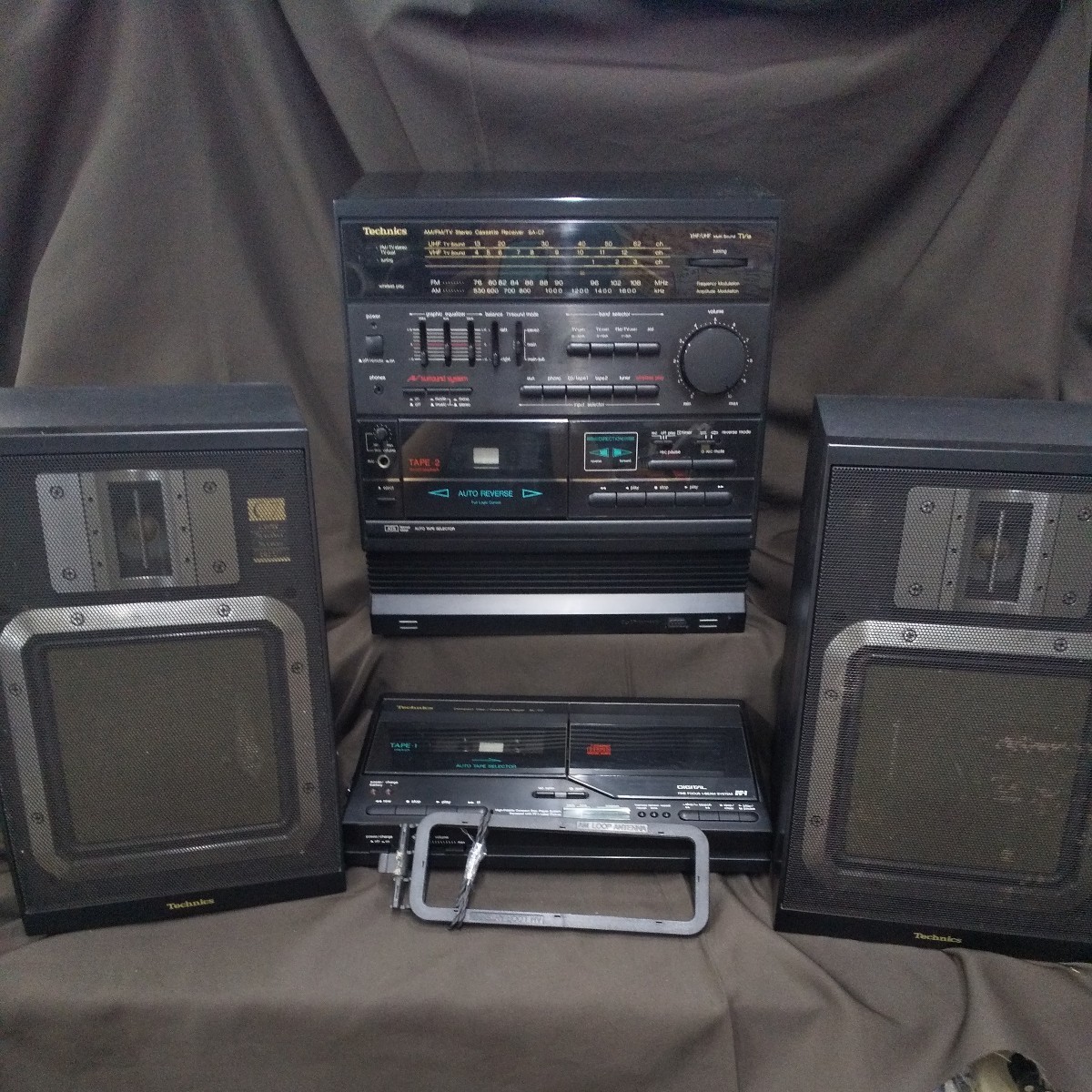 Technics テクニクス SA-C7 / SL-C7 / SB-C7 AM/FM/TV システム Technics テクニクス SA-C7 / SL-C7 / SB-C7 AM/FM/TV システム