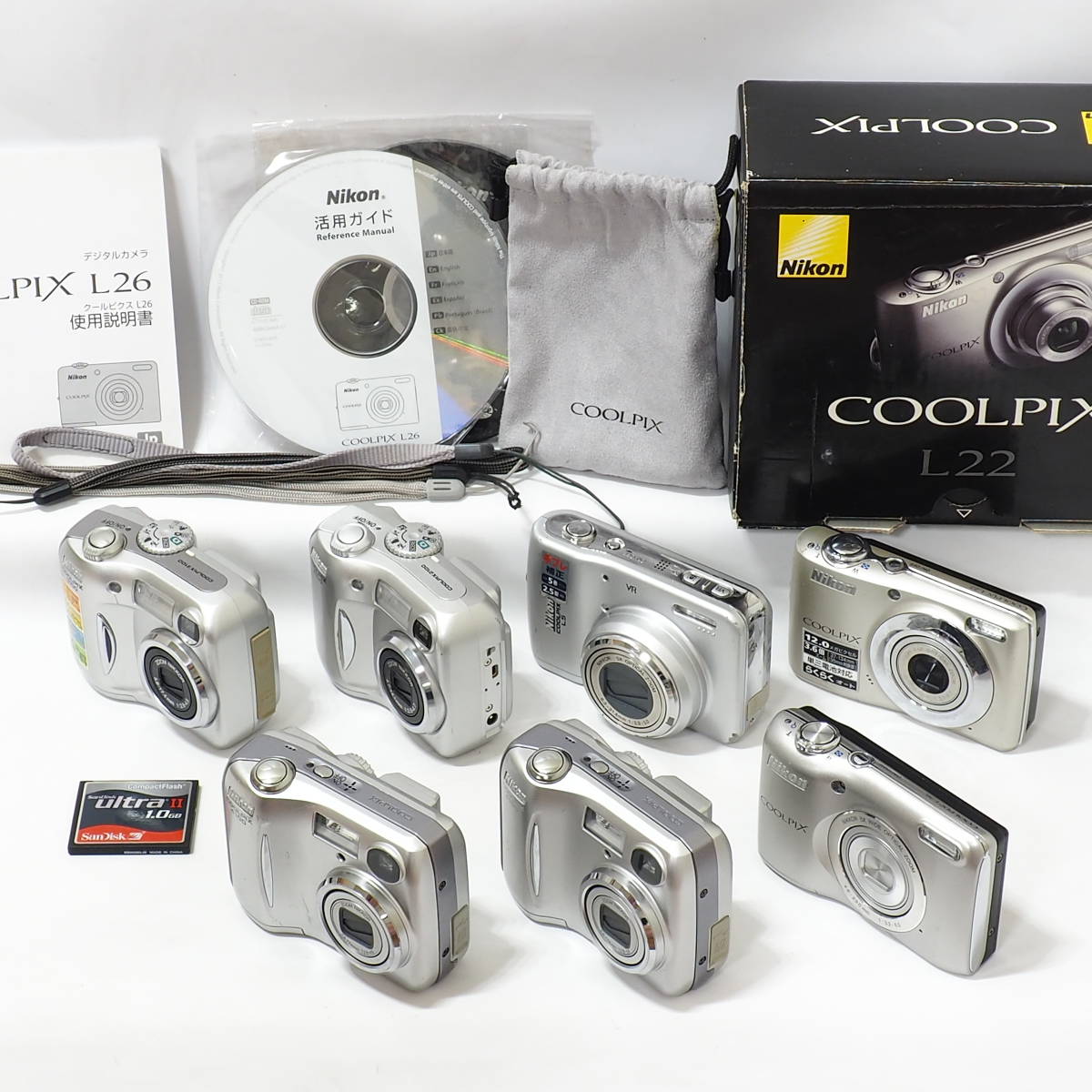 Nikon COOLPIX 単3電池モデル セット L26 L22 E4100 E3100 E2100