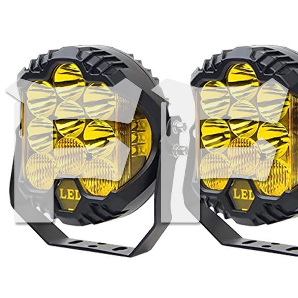 【売り切り御免!】 送料無料.. LED 新品 2個 3M-90W 12V/24V兼用 イエロー ランクル トラック SUV ジムニー JEEP 作業灯 90W 5インチ ワークライト 電装品 【売り切り御免!】 送料無料.. LED 新品 2個 3M-90W 12V/24V兼用 イエロー ランクル トラック SUV ジムニー JEEP 作業灯 90W 5インチ ワークライト 電装品
