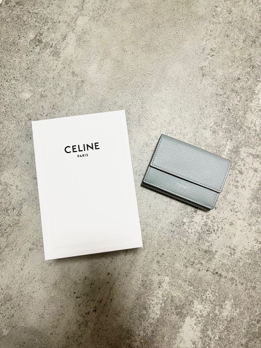 CELINE セリーヌ ミニ財布 三つ折り財布 スモールウォレット 新品未使用