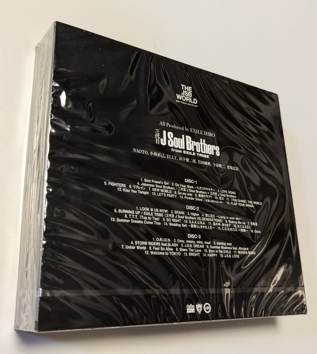 M 匿名配送 3CD 三代目J Soul Brothers from EXILE TRIBE THE M 匿名配送 3CD 三代目J Soul Brothers from EXILE TRIBE THE