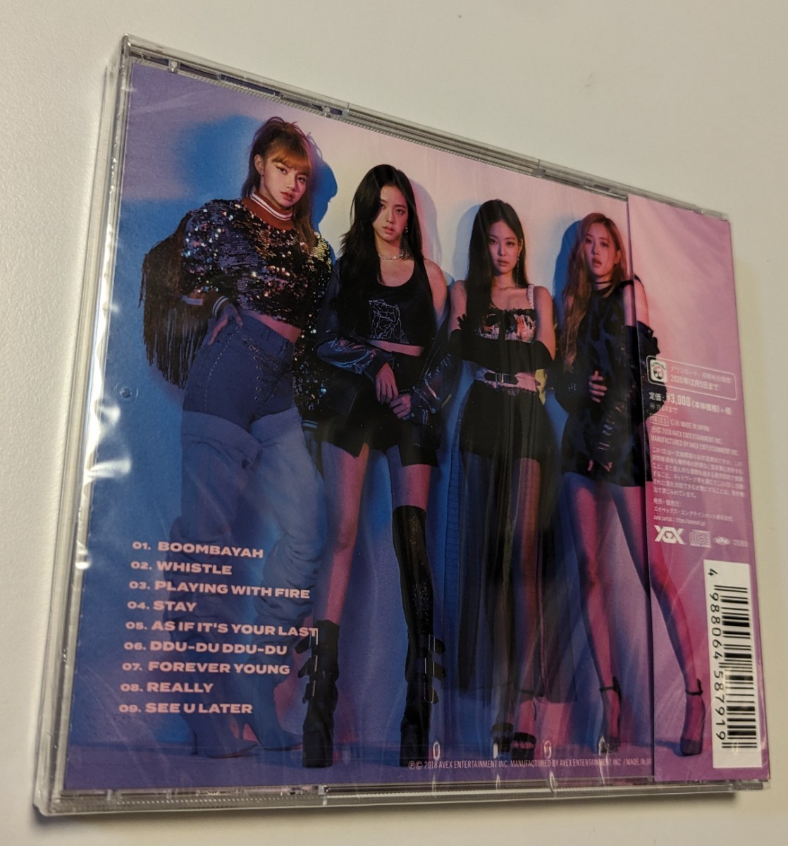 M 匿名配送 CD BLACKPINK BLACKPINK IN YOUR AREA 4988064587919