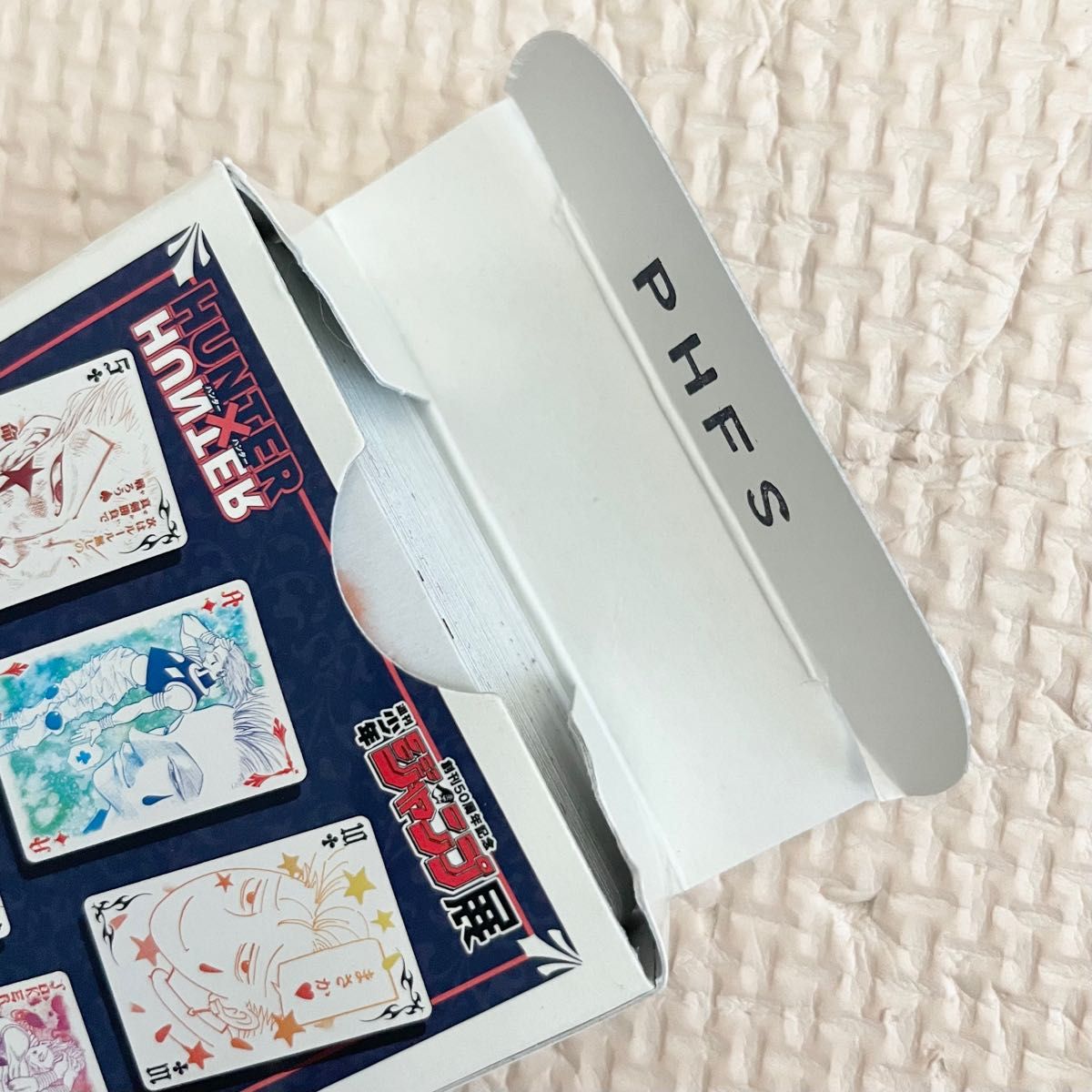 【美品】HUNTER×HUNTER ハンターハンター ヒソカ ジャンプ展 トランプ