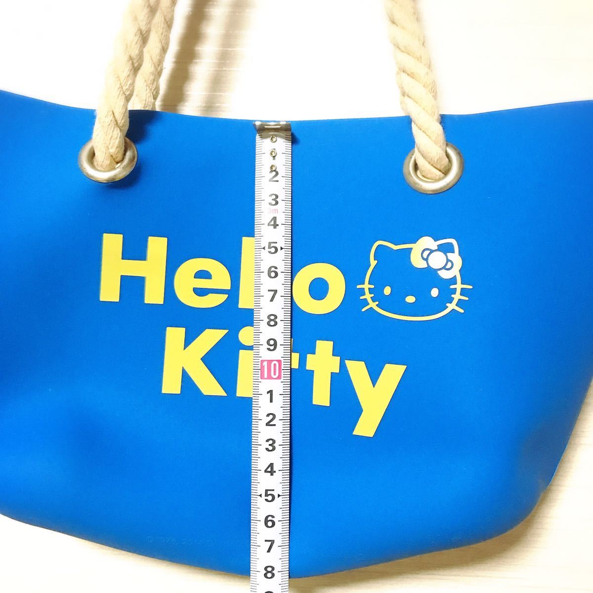 キティ【Hello Kitty】シリコン トートバッグ カラフルシリコンバッグ 非売品_画像10