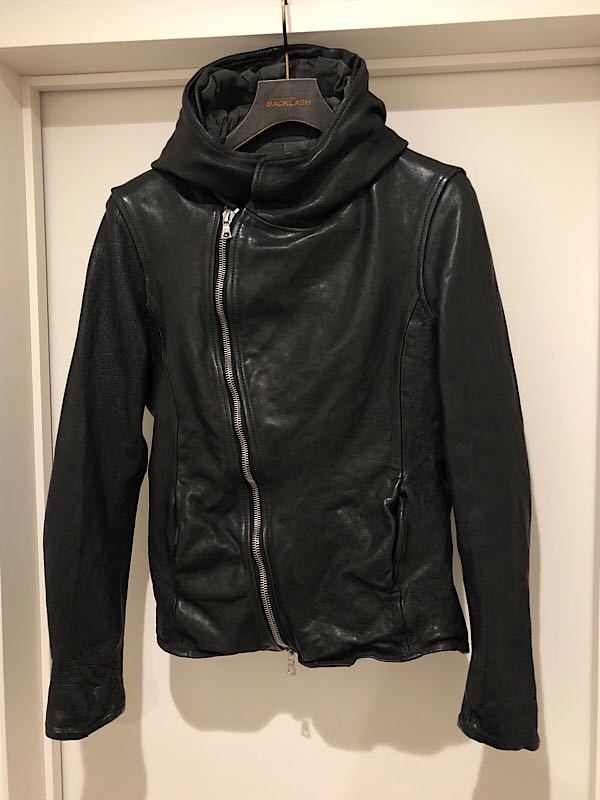 良品即決 バックラッシュ17AWバングラデシュカーフ製品染めレザー