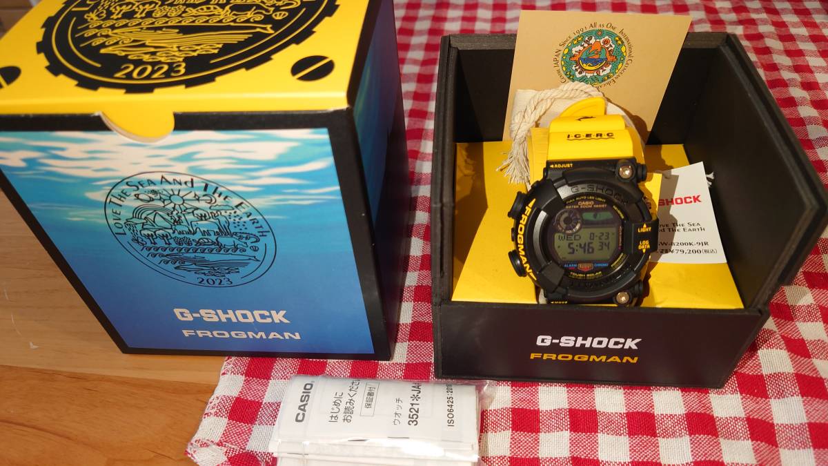 CASIO G-SHOCK GW-8200K-9JR イルクジ FROGMAN 限定 国内正規品 未使用