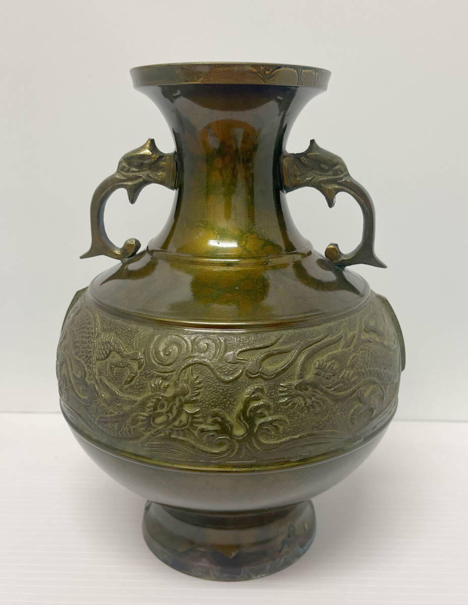 青銅花瓶 国指定伝統的工芸品