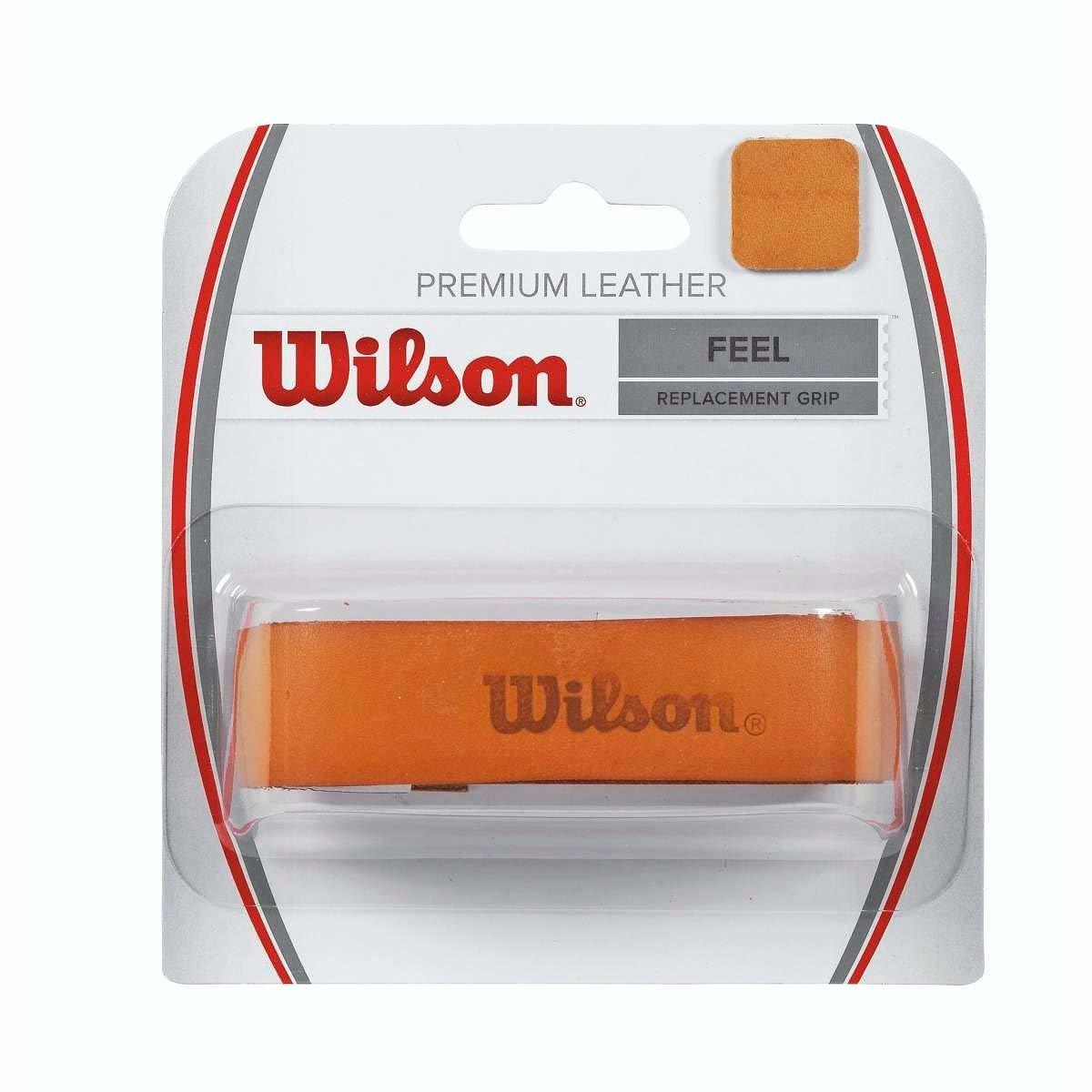 ウィルソン【国内正規品】プレミアムレザーグリップ ブラウン(ノン